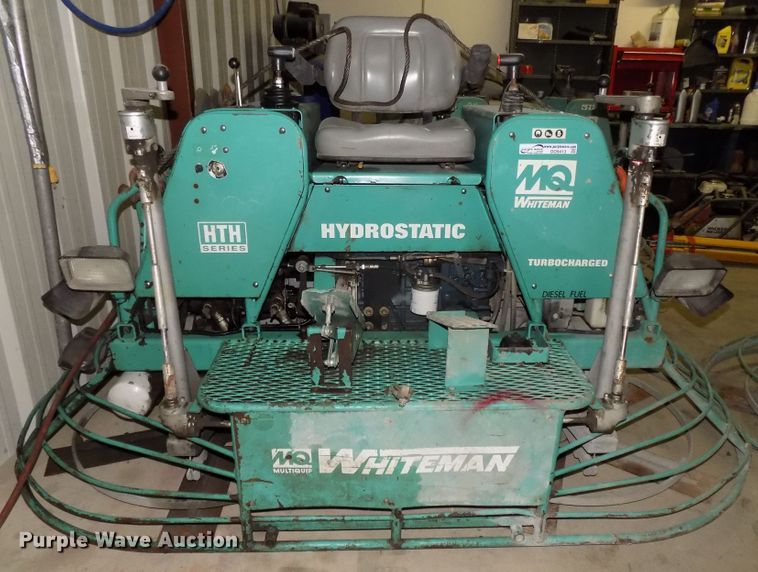 image for item DO9413 2009 MQ Whiteman HTH44TVDTCSL5 power trowel