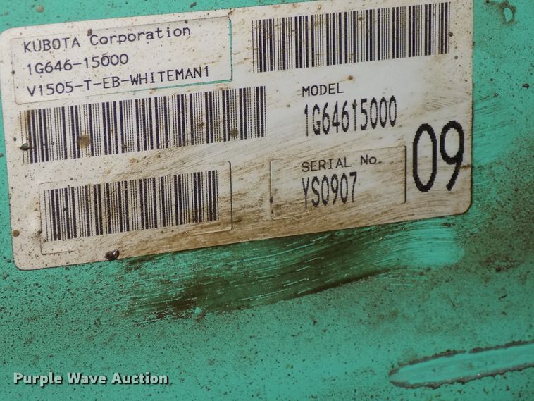 image for item DO9413 2009 MQ Whiteman HTH44TVDTCSL5 power trowel