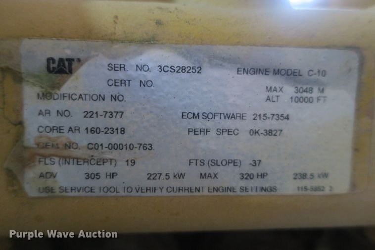 image for item EA9429 Caterpillar C10 10.3L six cylinder diesel engine