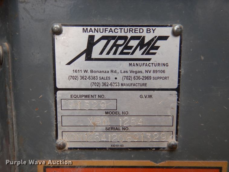 image for item EK9153 2008 Xtreme XRM1254  telehandler