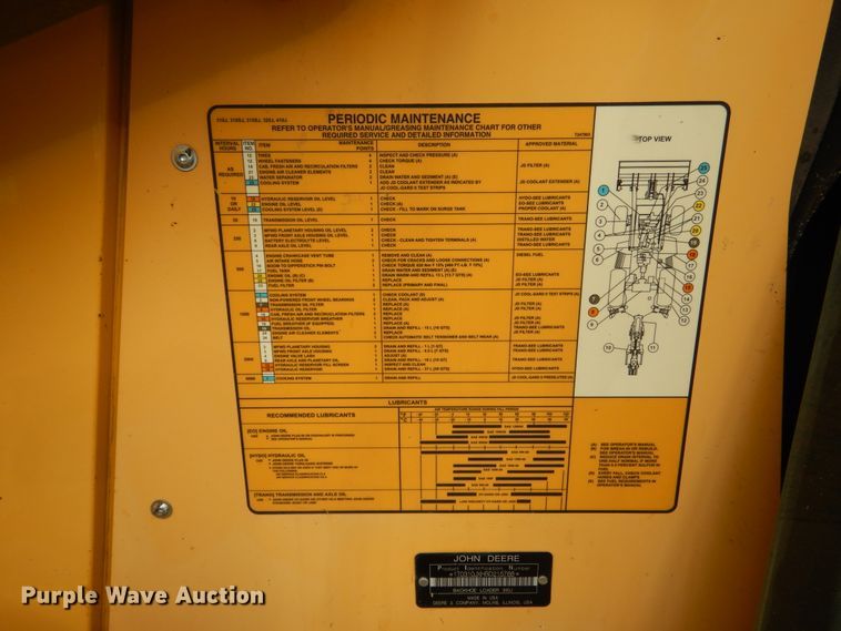 image for item EK9157 2012 John Deere 310J backhoe