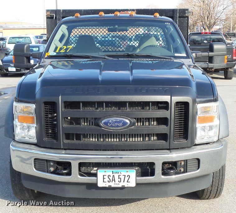image for item EM9916 2008 Ford F550 Super Duty dump truck