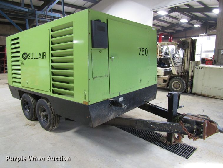 image for item FD9366 Sullair 750DTQCA air compressor