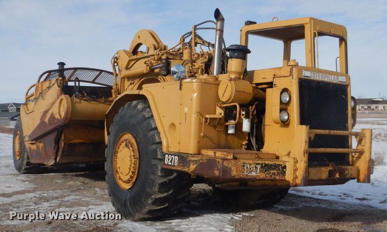 image for item FU9083 1976 Caterpillar 627B conventional scraper