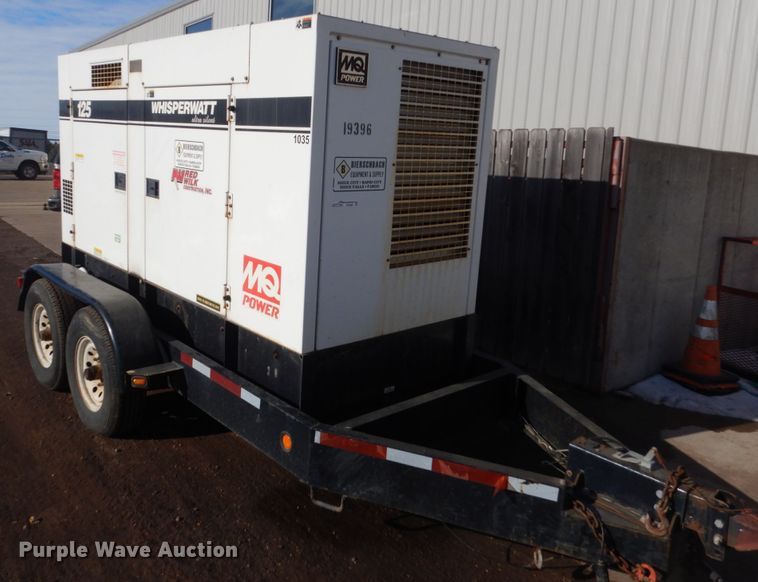 image for item FU9086 2010 Whisperwatt DCA-125USI generator