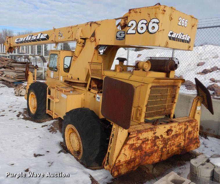 image for item FU9089 1977 Grove RT58A crane