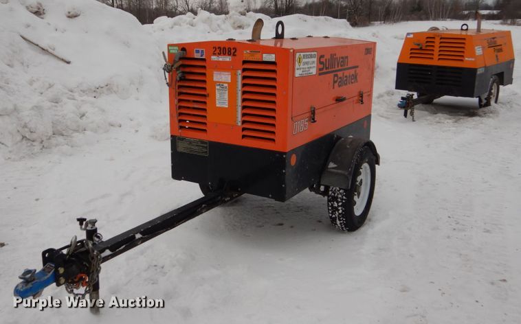 image for item FU9111 2014 Sullivan Palatek D185 air compressor