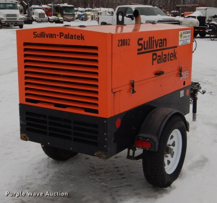 image for item FU9111 2014 Sullivan Palatek D185 air compressor
