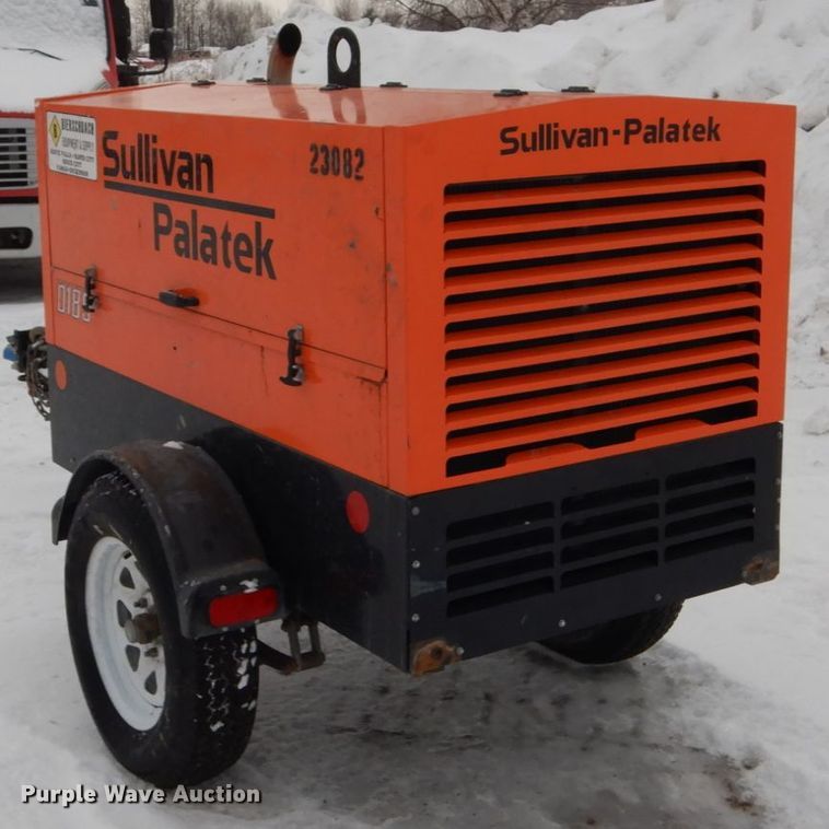 image for item FU9111 2014 Sullivan Palatek D185 air compressor