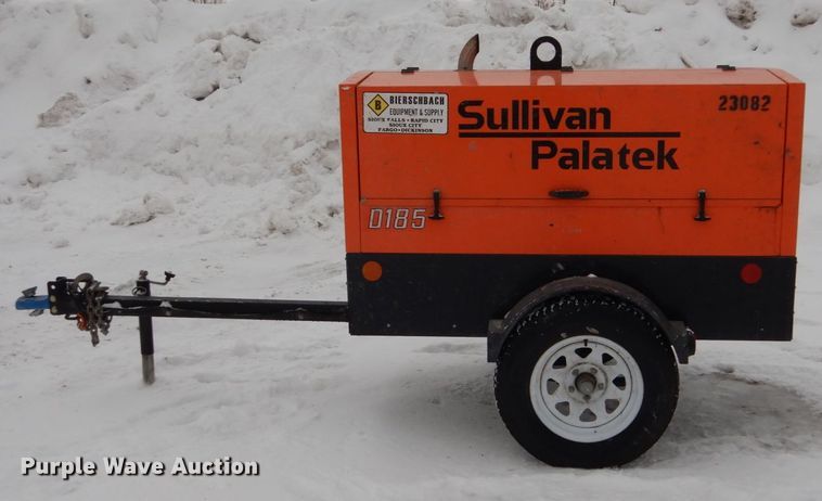 image for item FU9111 2014 Sullivan Palatek D185 air compressor