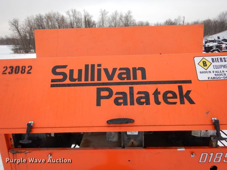 image for item FU9111 2014 Sullivan Palatek D185 air compressor