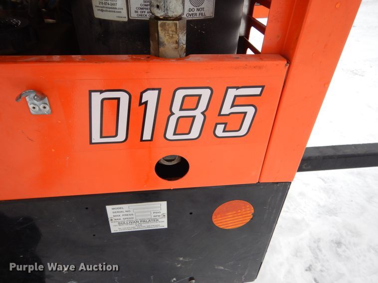 image for item FU9111 2014 Sullivan Palatek D185 air compressor