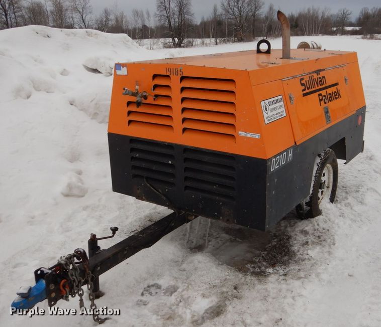 image for item FU9112 2012 Sullivan Palatek D210PHJD air compressor
