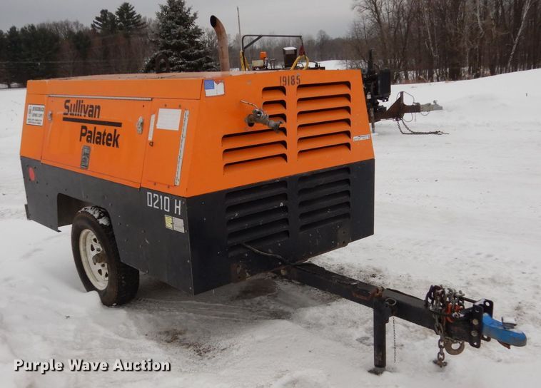 image for item FU9112 2012 Sullivan Palatek D210PHJD air compressor