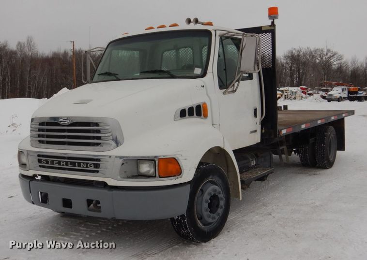 image for item FU9116 2002 Sterling Acterra flatbed truck