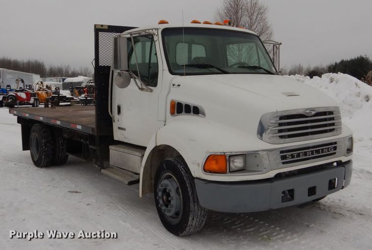 image for item FU9116 2002 Sterling Acterra flatbed truck