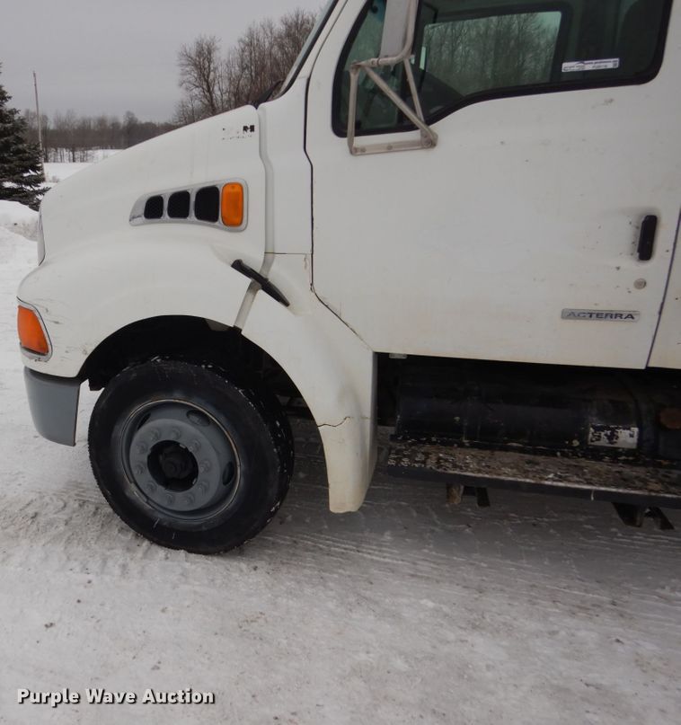 image for item FU9116 2002 Sterling Acterra flatbed truck