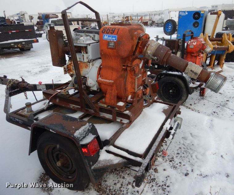 image for item FU9209 Multiquip water pump