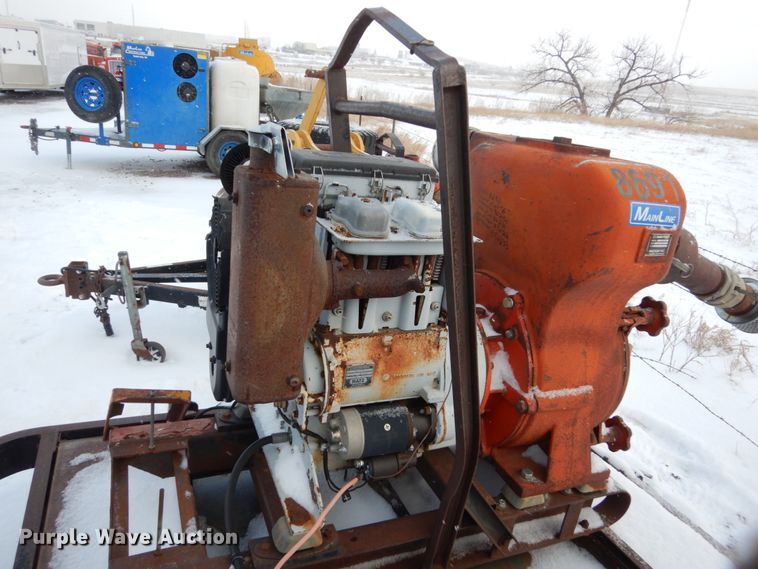 image for item FU9209 Multiquip water pump