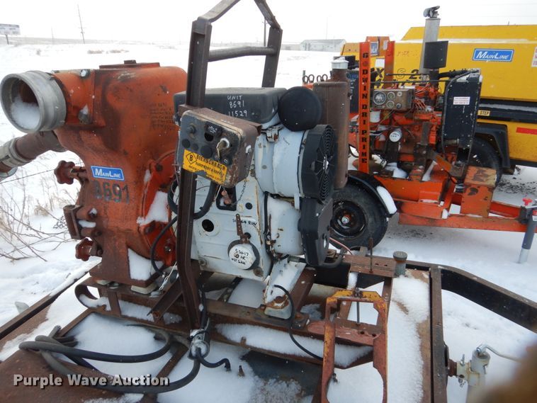 image for item FU9209 Multiquip water pump