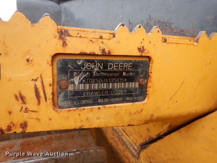 image for item FU9225 2007 John Deere 750J LGP dozer