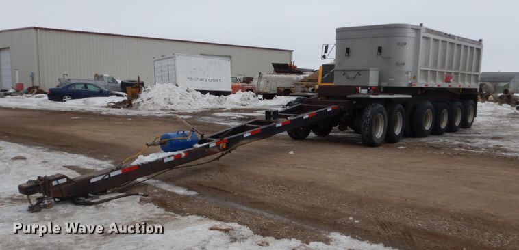 image for item FU9240 1994 Cornhusker end dump trailer