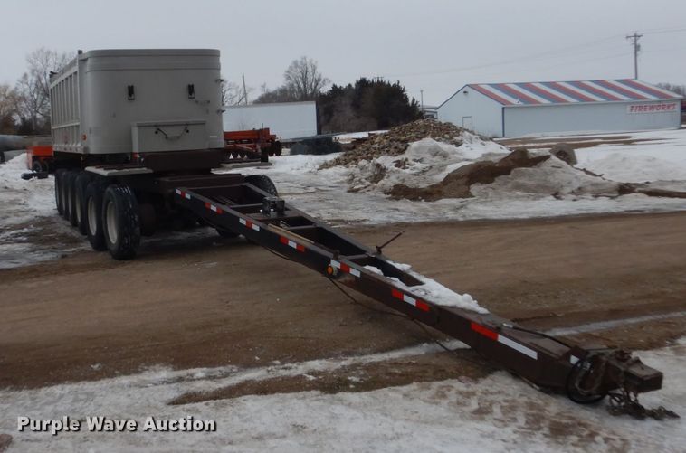 image for item FU9240 1994 Cornhusker end dump trailer