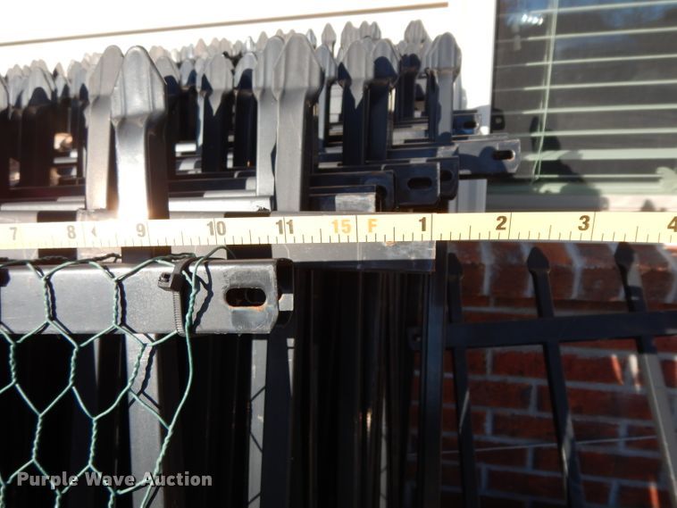 image for item FU9762 Approximately 375 linear feet of fence panels