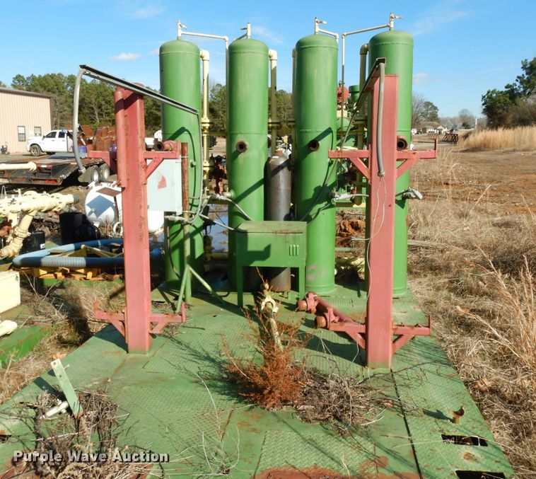 image for item FU9765 Fracmaster three line coal gas separator/heater/filter