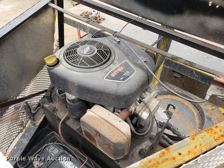 image for item GA9454 1995 shop built paint melt kettle trailer