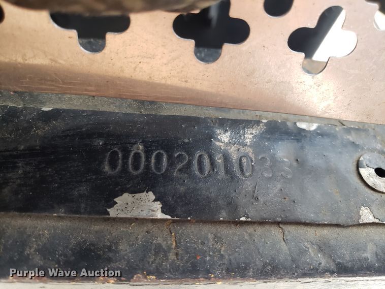 image for item GA9454 1995 shop built paint melt kettle trailer