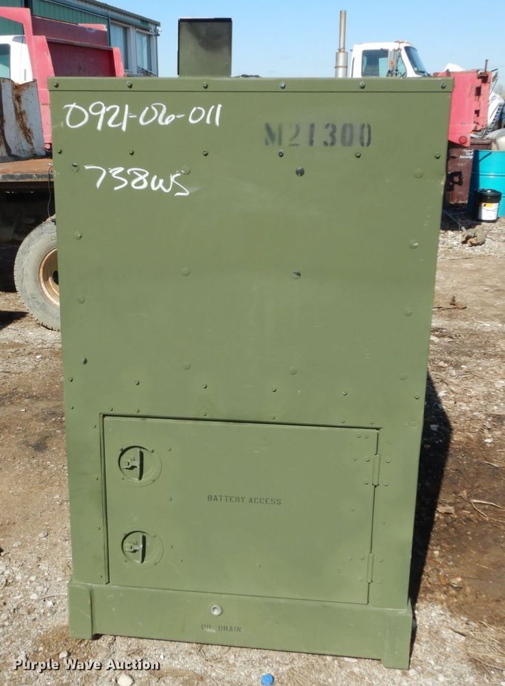 image for item GB9787 2010 L3 MEP-806B generator