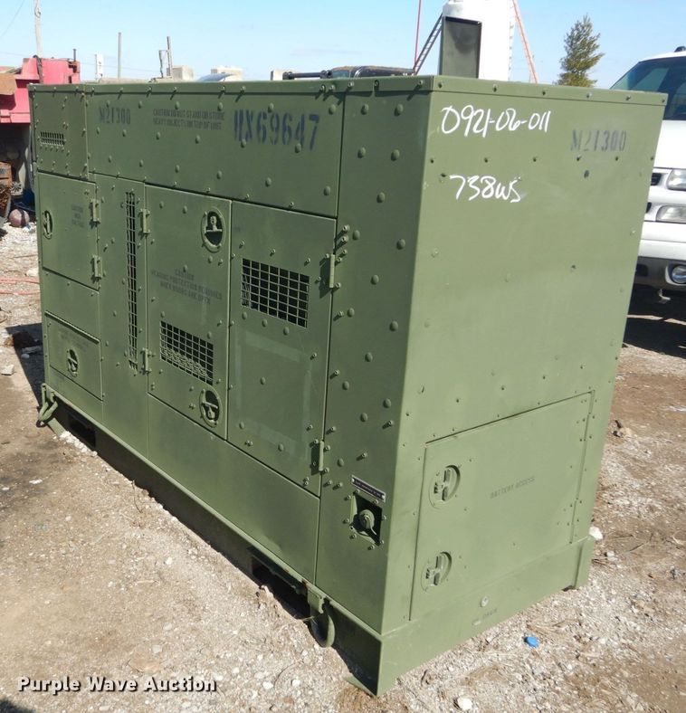 image for item GB9787 2010 L3 MEP-806B generator