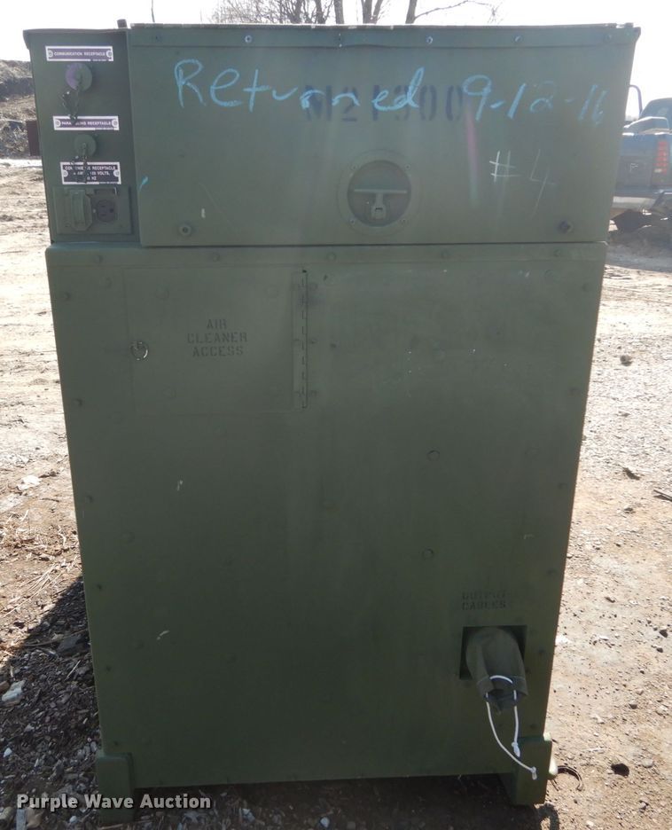 image for item GB9787 2010 L3 MEP-806B generator