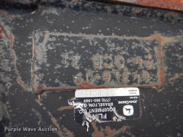 image for item GE9193 TAG excavator bucket