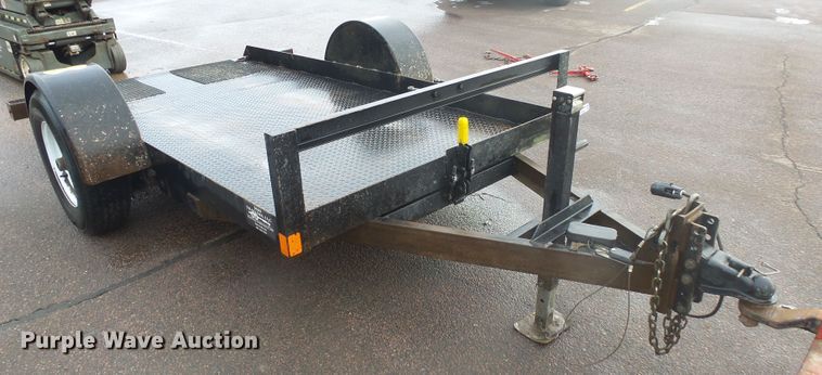 image for item GV9752 2020 M&S 5X10 tilt deck utility trailer