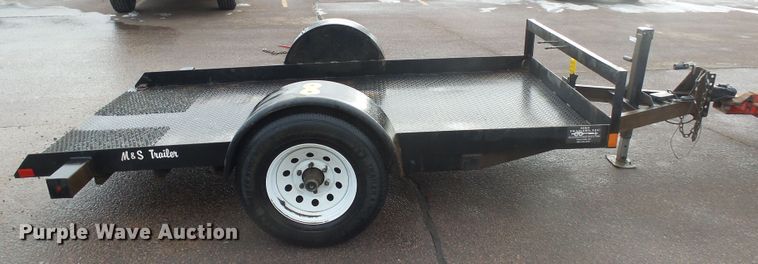 image for item GV9752 2020 M&S 5X10 tilt deck utility trailer
