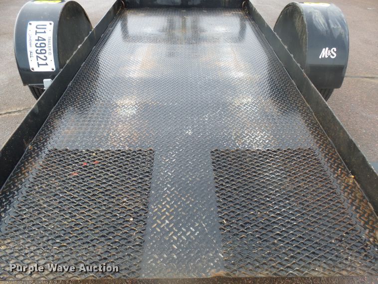 image for item GV9752 2020 M&S 5X10 tilt deck utility trailer