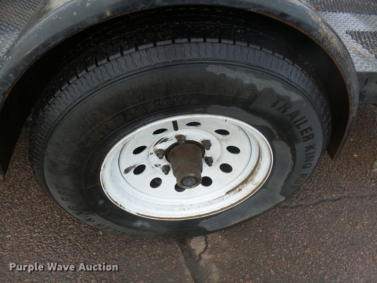 image for item GV9752 2020 M&S 5X10 tilt deck utility trailer