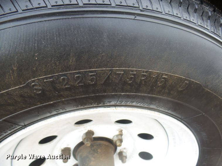 image for item GV9752 2020 M&S 5X10 tilt deck utility trailer