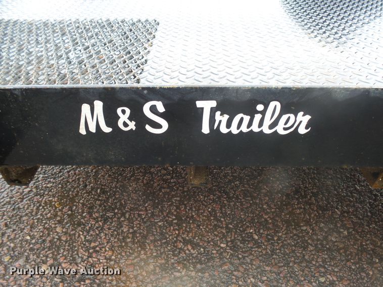 image for item GV9752 2020 M&S 5X10 tilt deck utility trailer