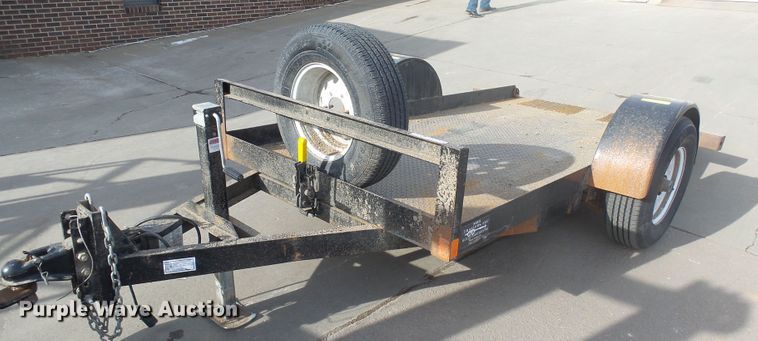 image for item GV9755 2020 M&S 60X10 tilt deck utility trailer