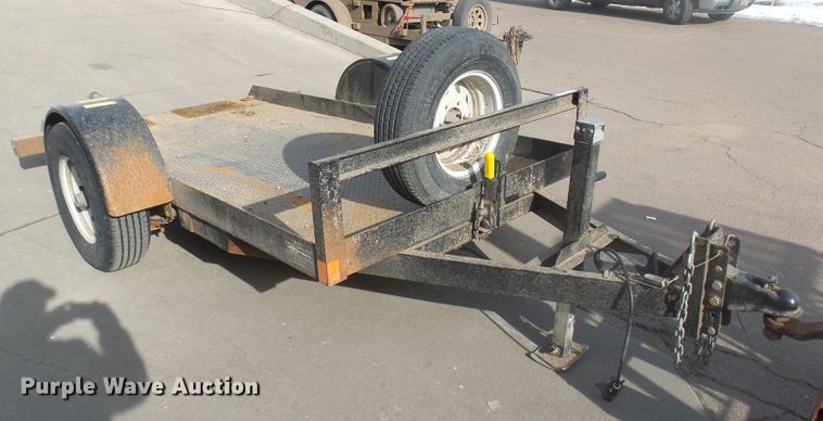 image for item GV9755 2020 M&S 60X10 tilt deck utility trailer