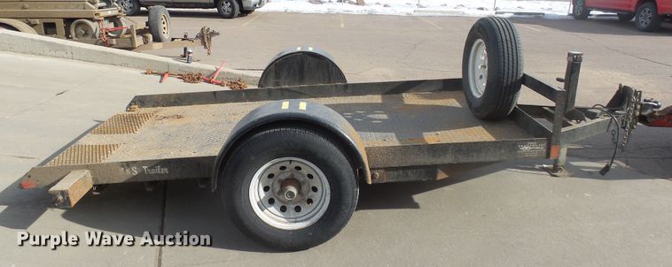 image for item GV9755 2020 M&S 60X10 tilt deck utility trailer