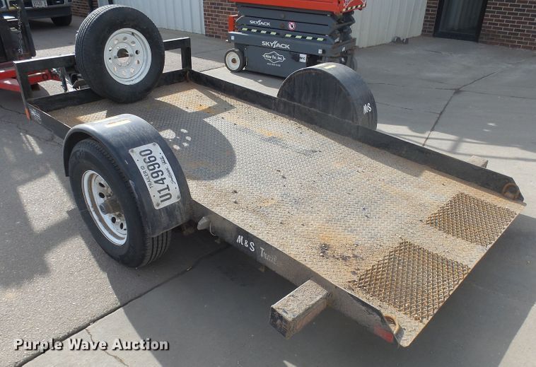 image for item GV9755 2020 M&S 60X10 tilt deck utility trailer