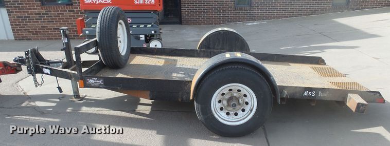 image for item GV9755 2020 M&S 60X10 tilt deck utility trailer