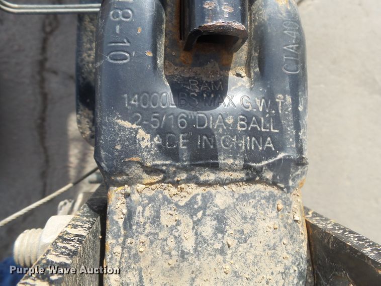 image for item GV9755 2020 M&S 60X10 tilt deck utility trailer