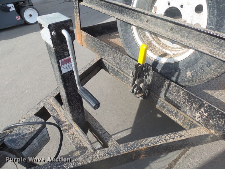 image for item GV9755 2020 M&S 60X10 tilt deck utility trailer