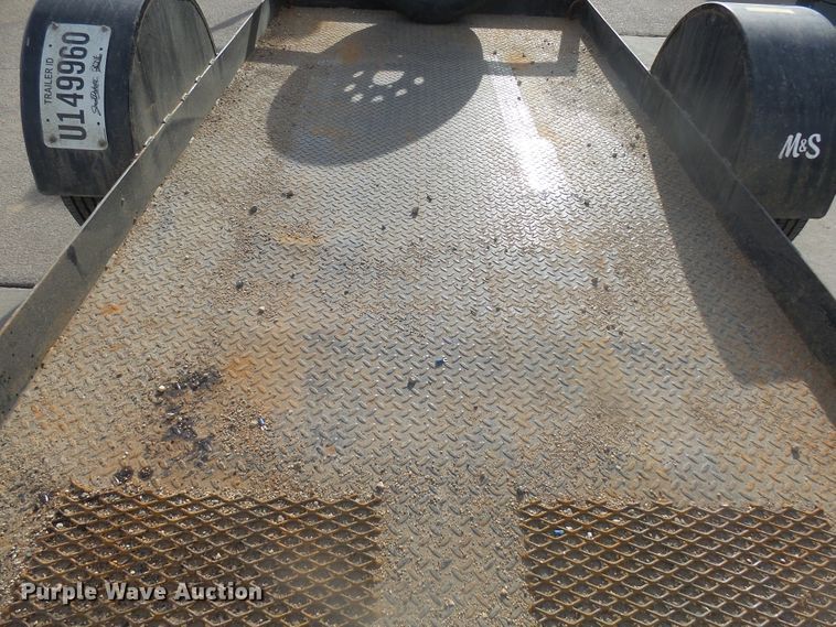 image for item GV9755 2020 M&S 60X10 tilt deck utility trailer