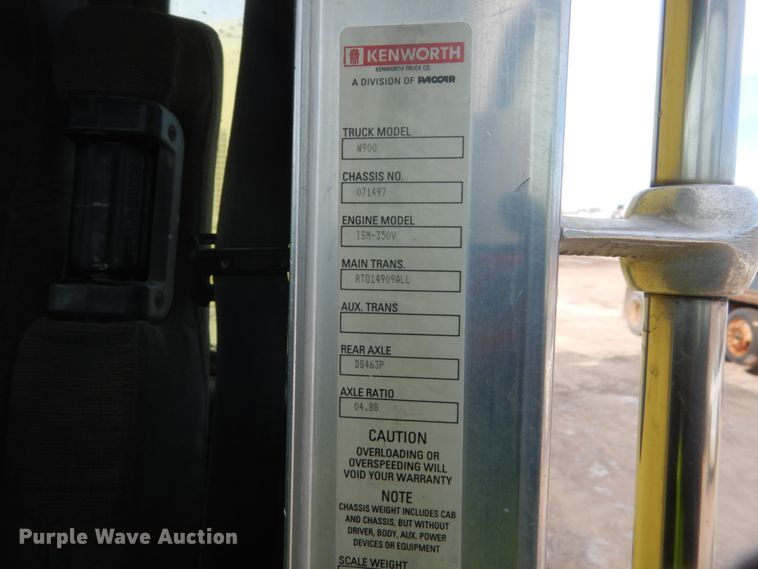 image for item GW9468 2004 Kenworth W900 ready mix truck